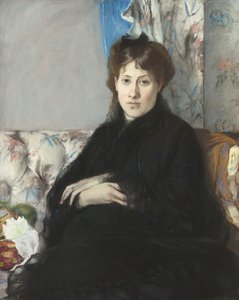 Portrét Madame Edma Pontillon, rozené Morisot, 1871 od Berthe Morisot