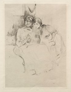 Kreslení. od Berthe Morisot