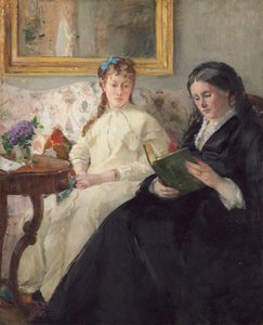 Matka a sestra umělce od Berthe Morisot