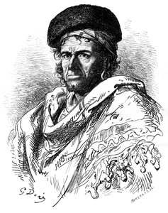 Španělský cikán, polovina konce 19. století