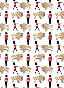 Buffalo Soldier, 2015 (ilustrace, digitální) od Beth Travers