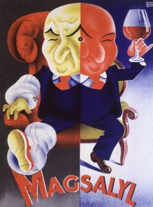 Magsalyl, lék na dnu (plakát) od Bib