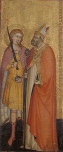 St. Johannes der Täufer und die Heiligen Julianus, Zenobius und Michael od Bicci di Lorenzo