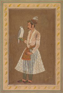 Portrét Raja Jagat Singh z Nurpur vládl 1618-46, pravděpodobně 1619.