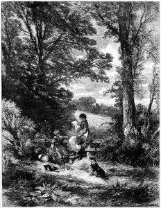 The Gleaners at the Stile, 30. léta 20. století.