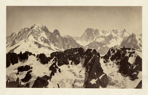[Pohled na Alpy] od Bisson Frères