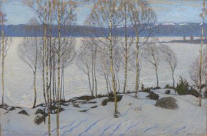 The Approach of Spring, 1903 od Bjorn Ahlgrenson