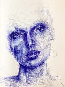 Love On The Rocks, n. 2021 (kynä paperille) od Blake Munch