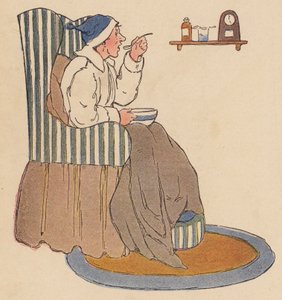 Říkanka: (barevná litografie) od Blanche Fisher Wright