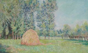 Francouzsky: La meule, Plaines des Ajoux, Giverny