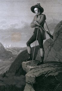 Arcivévoda Johann jako lovec kamzíků od Blasius Höfel