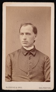 Portrét reverenda Josepha Celestina Carriera 1833-1904, před rokem 1876. od Blessing and Bro
