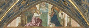 Soprán, Boccaccio Boccaccino, Zvěstování 1506-07 od Boccaccio Boccaccino