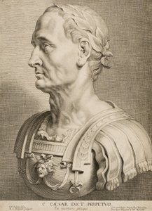 Julius Caesar, věčný diktátor, z dvanácti slavných řeckých a římských mužů, kolem roku 1633