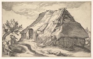 Krajina s farmou, 1613. od Boetius Adams Bolswert