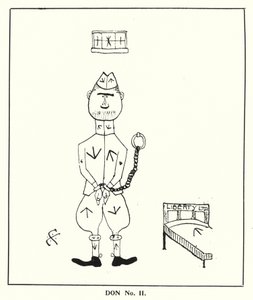 Oxford Quips: Don No II (litho) od Bohun Lynch