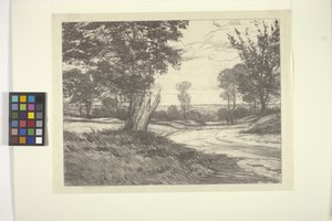 Hurley Road (inkoust na papíře)