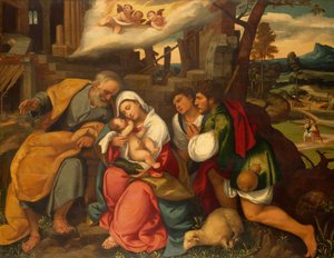 Klanění pastýřů, 1540. od Bonifacio de