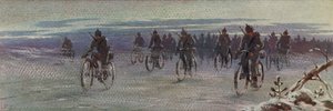 Německá cyklistická vojska ve Finsku, finská občanská válka