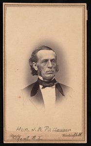 Portrét Jamese Willise Pattersona 1823-1893, před rokem 1869.