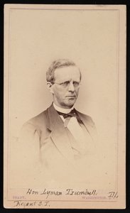 Portrét Lymana Trumbulla 1813-1896, mezi 1862 a 1869. od Brady