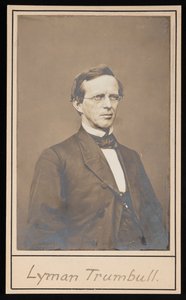 Portrét Lymana Trumbulla 1813-1896, mezi 1864 a 1868. od Brady
