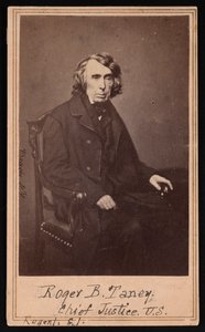 Portrét Rogera Brooke Taney 1777-1864, před rokem 1864. od Brady