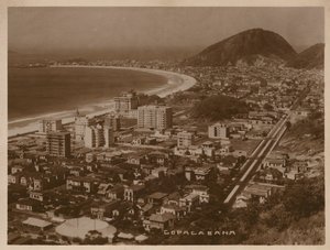 Copacabana, Rio de Janeiro (čb fotografie) od Brazilian Photographer