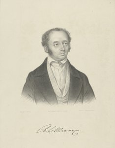 Portrét Adolpha Bernharda Marxe 1795-1866, c. 1830-1840.