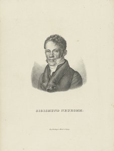 Portrét klavíristy a skladatele Sigismund von Neukomm 1778-1858, c. 1830