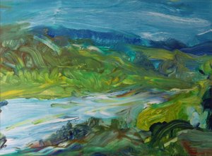 Blue River Landscape II, 1988