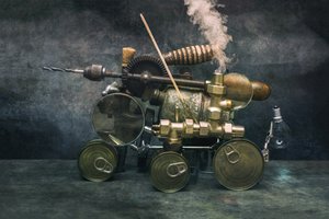 Steampunkový vynález od Brig Barkow