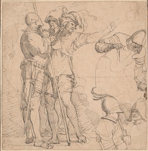 Capriccio odvozeno z "figurky" Salvator Rosa