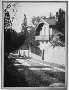 Chalet La Solitude, Hyères, Francie, domov Roberta Louise Stevensona v letech 1882-84