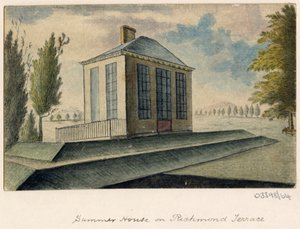 Série skic, pohledy ve Velké Británii, kontinentu a Americe 1772-1778 (akvarel) od British School