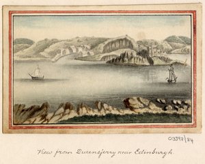 Série skic, pohledy ve Velké Británii, kontinentu a Americe 1772-1778 (akvarel) od British School