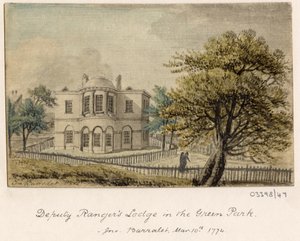 Série skic, pohledy ve Velké Británii, kontinentu a Americe 1772-1778 (akvarel) od British School