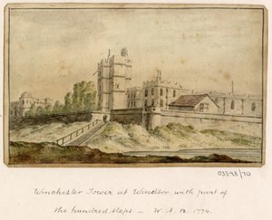 Série skic, pohledy ve Velké Británii, kontinentu a Americe 1772-1778 (akvarel) od British School