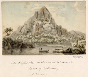 Série skic, pohledy ve Velké Británii, kontinentu a Americe 1772-1778 (akvarel) od British School