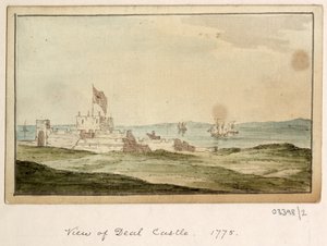 Série skic, pohledy ve Velké Británii, kontinentu a Americe 1772-1778 (akvarel) od British School