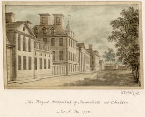 Série skic, pohledy ve Velké Británii, kontinentu a Americe 1772-1778 (akvarel) od British School