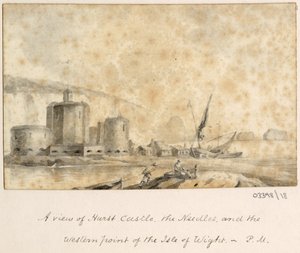 Série skic, pohledy ve Velké Británii, kontinentu a Americe 1772-1778 (akvarel) od British School