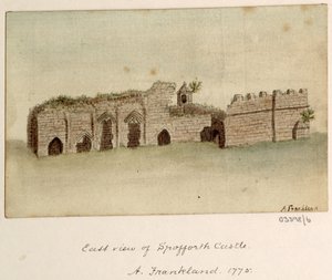 Série skic, pohledy ve Velké Británii, kontinentu a Americe 1772-1778 (akvarel) od British School