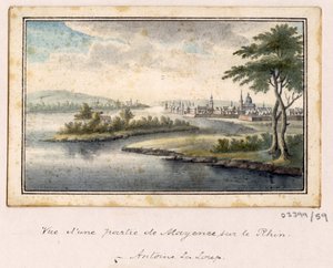 Série skic, pohledy ve Velké Británii, kontinentu a Americe 1772-1778 (akvarel) od British School