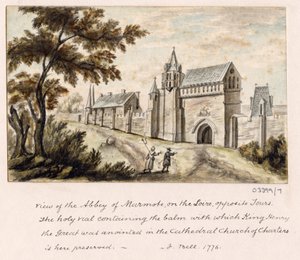 Série skic, pohledy ve Velké Británii, kontinentu a Americe 1772-1778 (akvarel) od British School