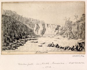 Série skic, pohledy ve Velké Británii, kontinentu a Americe 1772-1778 (akvarel) od British School