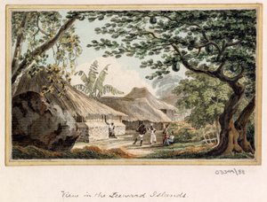 Série skic, pohledy ve Velké Británii, kontinentu a Americe 1772-1778 (akvarel) od British School