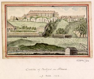 Série skic, pohledy ve Velké Británii, kontinentu a Americe 1772-1778 (akvarel) od British School