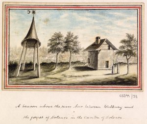 Série skic, pohledy ve Velké Británii, kontinentu a Americe 1772-1778 (akvarel) od British School