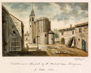 Série skic, pohledy ve Velké Británii, kontinentu a Americe 1772-1778 (akvarel) od British School